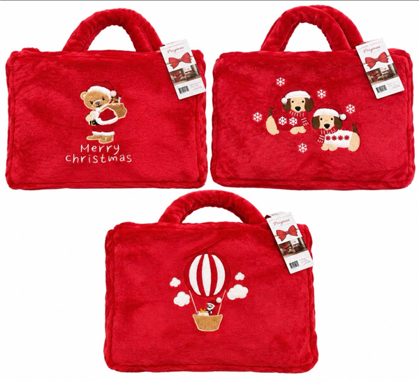PREZIOSA COPERTA CORAL BORSA XMAS 26001 