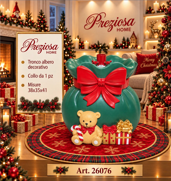 PREZIOSA TRONCO ALBERO DECORATIVO IN POLIRESINA
