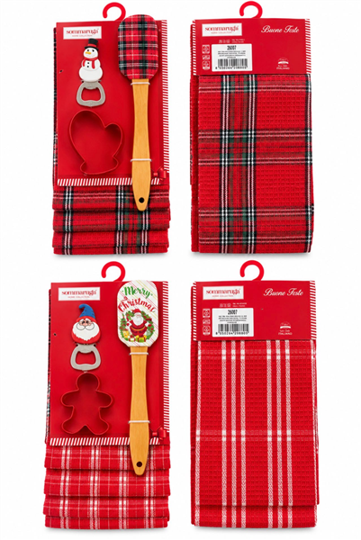 SOMMARUGA STROFINACCIO 4PZ+3REGALO XMAS ART.26007
