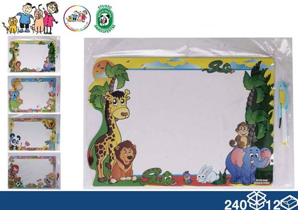 EOL LAVAGNA C/PENNAR ANIMALI 37X26 