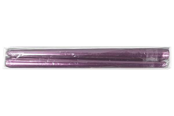 PARTENOPE SET 2 CANDELE STELO 30CM ROSA 