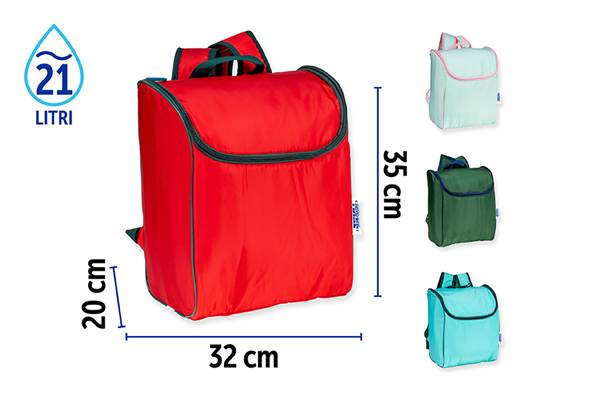 COVERI ZAINO FRIGO 21LT 4ASS. 