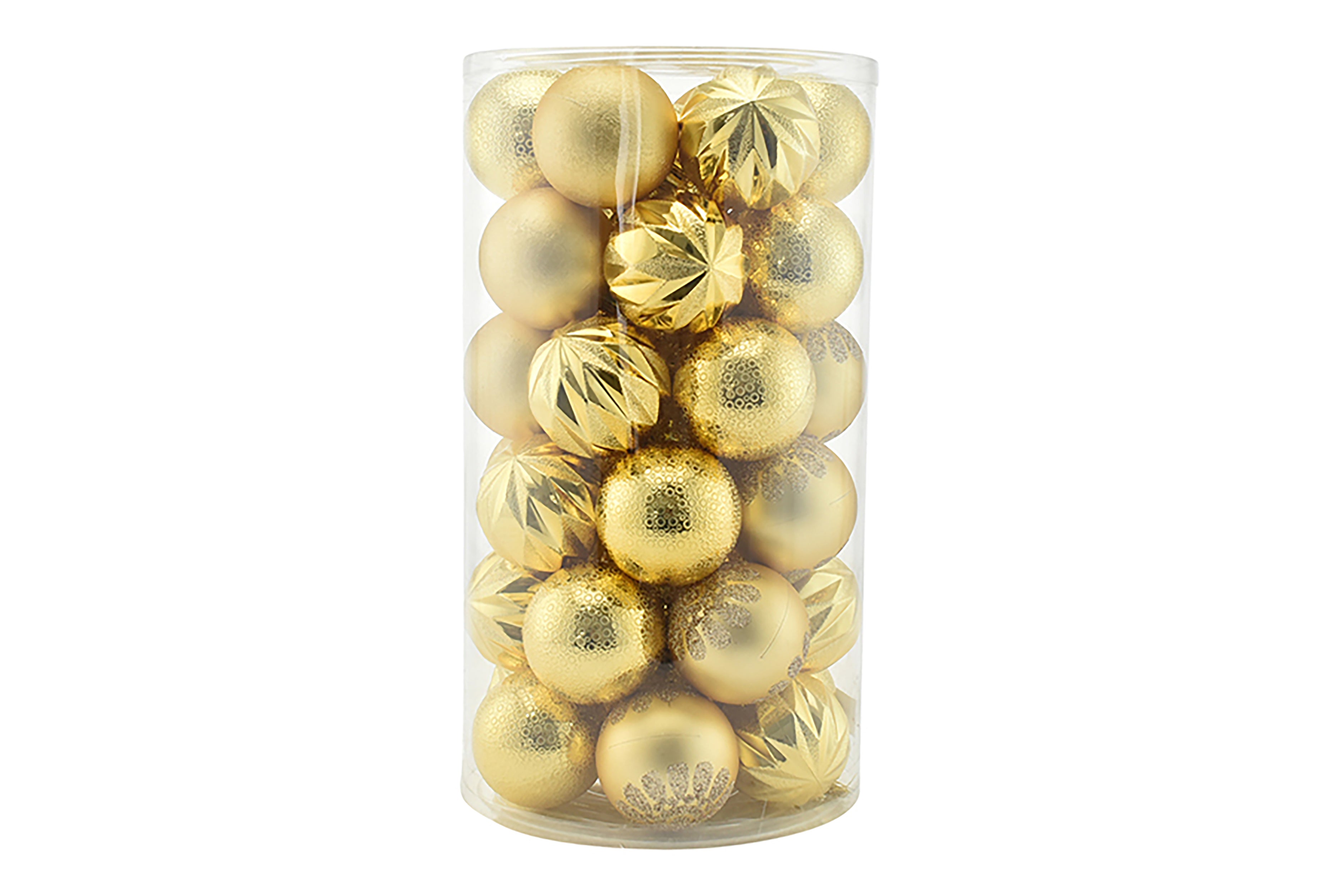 PARTENOPE SET 41PZ SFERE 6CM ORO