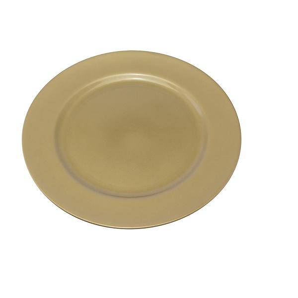 PARTENOPE SOTTOPIATTO LISCIO DM.33 ORO 