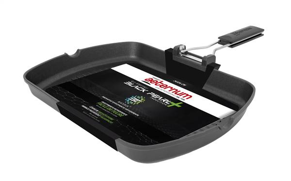 AETERNUM GRILL 34X24CM BLACK PLUS 
