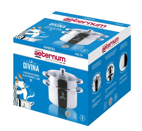 AETERNUM VAPORIERA 22CM DIVINA 