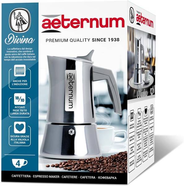 AETERNUM CAFFETTIERA LA DIVINA IND. 4TZ 