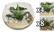 VEA COMP. VASO VETRO 14X10,7CM GHA60052 