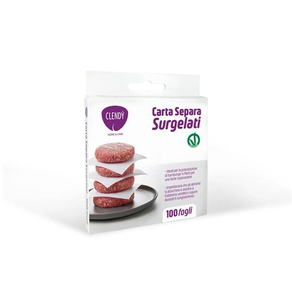 CLENDY CARTA SEPARA SURGELATI 100PZ 