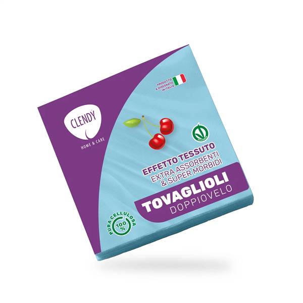 CLENDY TOVAGLIOLI 2 VELI 25PZ AZZURRI 