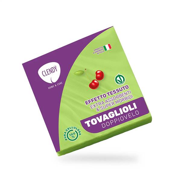 CLENDY TOVAGLIOLI 2 VELI 25PZ VERDI 