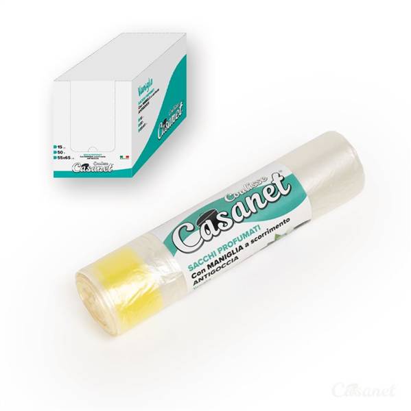 CASANET SACCO PROF VANIGLIA 55X65 15PZ 