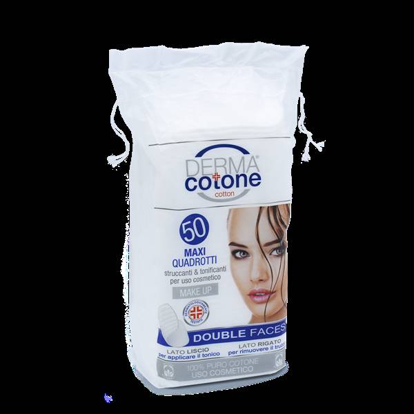 DERMACOTONE QUADROTTI MAXI 50PZ 