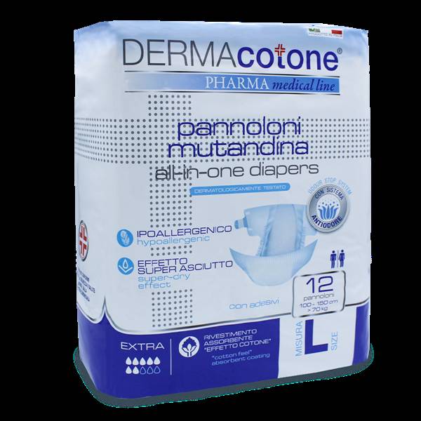 DERMACOTONE PANNOLONE MUTAND TG.L 12PZ 