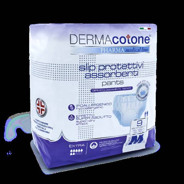 DERMACOTONE PANTS ASSORBENTI TG.M 9PZ 