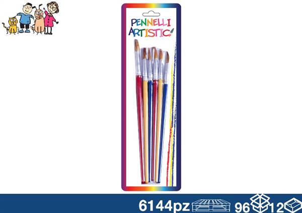 EOL PENNELLI PLASTICA 6PZ COLORATI 