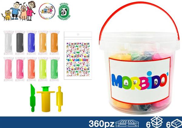EOL PLASTILINA SECCHIELLO 1,3KG 