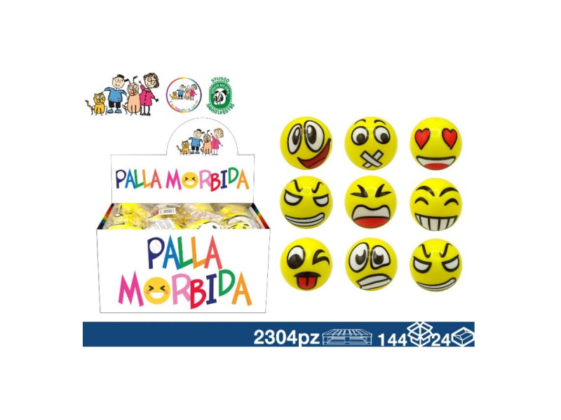 EOL BALL ANTISTRESS 8CM SMILE