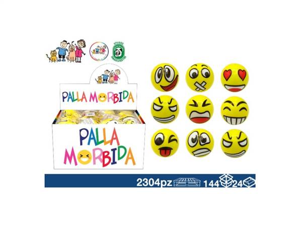 EOL BALL ANTISTRESS 8CM SMILE 