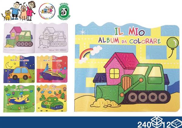 EOL ALBUM DA COLORARE 21X18 24FF 
