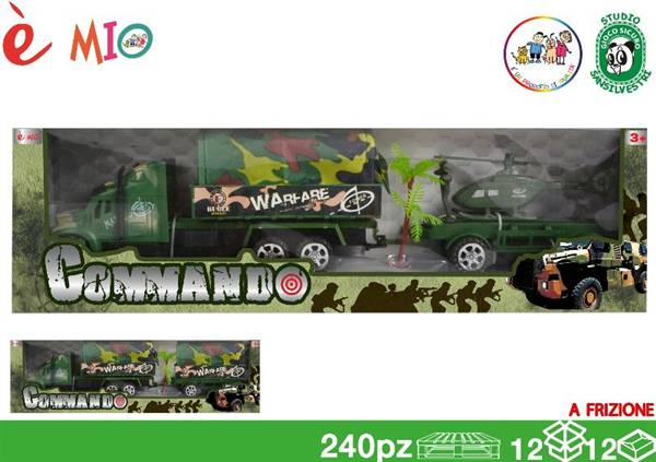 EOL CAMION MILITARE CON 2 RIMORCHI 