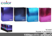 MYCOLOR DIARIO ASS. 11,6X15X5CM 16M 