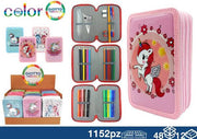 GIOTTO ASTUCCIO 3 ZIP UNICORN 
