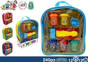EOL PLASTILINA ZAINO 25X23 ASS. 