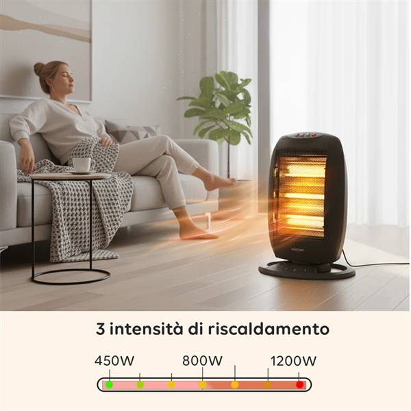 AVILIA STUFA ALOGENA 1200W 
