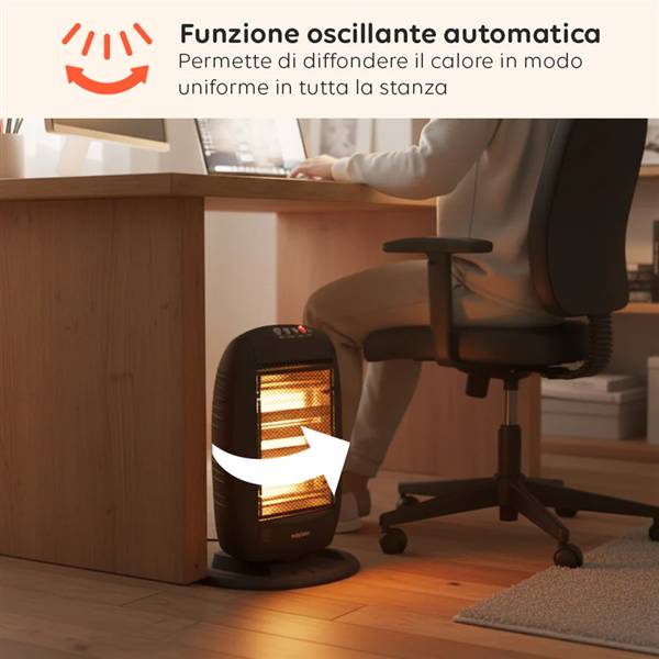 AVILIA STUFA ALOGENA 1200W 