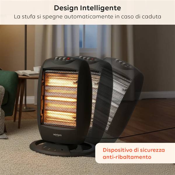 AVILIA STUFA ALOGENA 1200W 