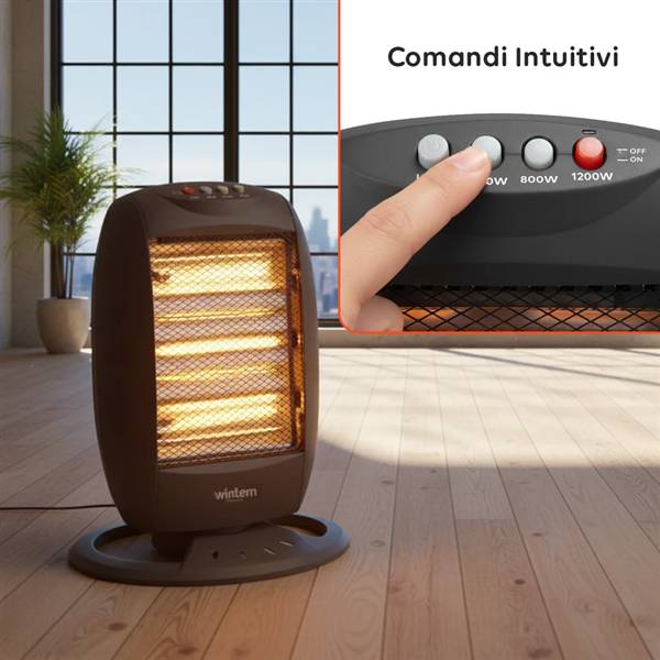 AVILIA STUFA ALOGENA 1200W 
