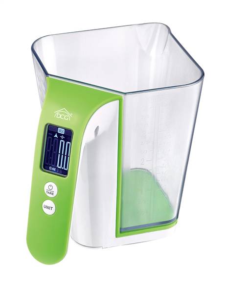 DCG BILANCIA CUCINA DIG CARAFFA PWC8068 1LT