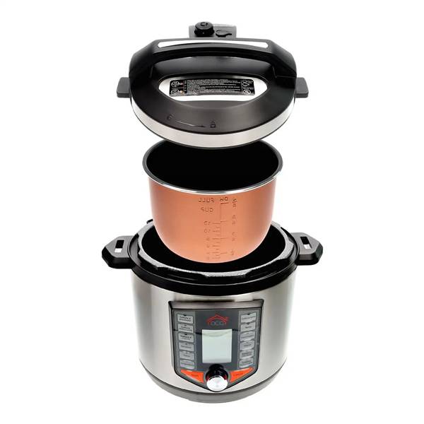 DCG PENTOLA A PRESSIONE ELETTRICA 6LT PP1001