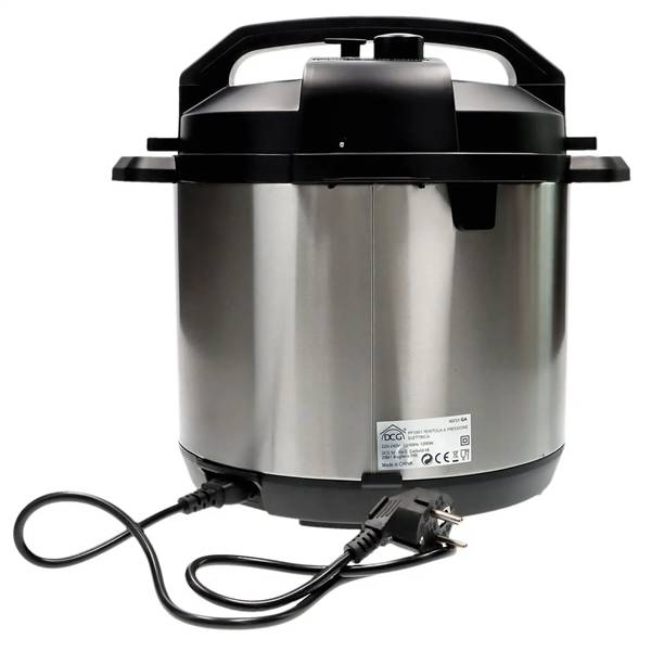 DCG PENTOLA A PRESSIONE ELETTRICA 6LT PP1001
