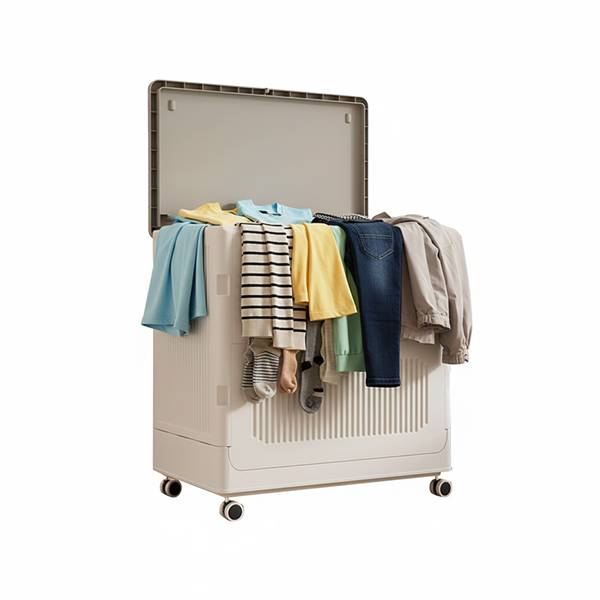 AVILIA CESTO GRANDE PER LAVANDERIA 123LT CON COPERCHIO