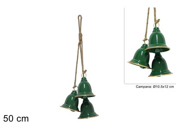 DUE ESSE APPENDINO 3 CAMPANE METALLO VER 