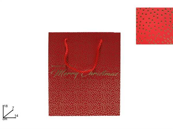 DUE ESSE BUSTA REGALO ROSSA 18X14X7 