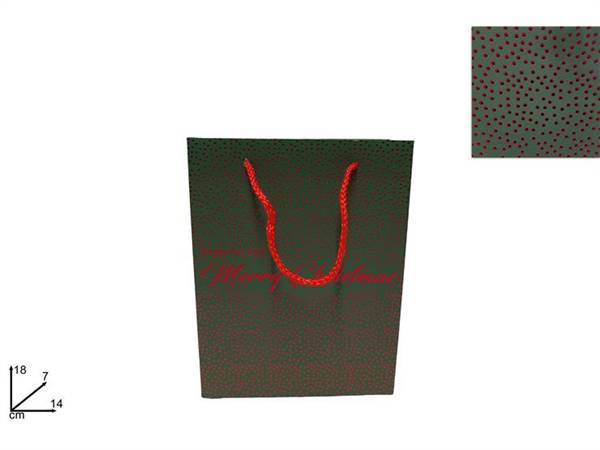 DUE ESSE BUSTA REGALO VERDE 18X14X7 