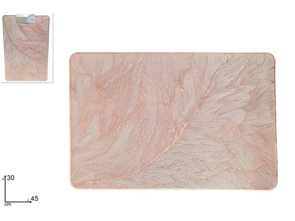 DUE ESSE TOVAGLIETTA 45X30 FIORI ROSA AN 