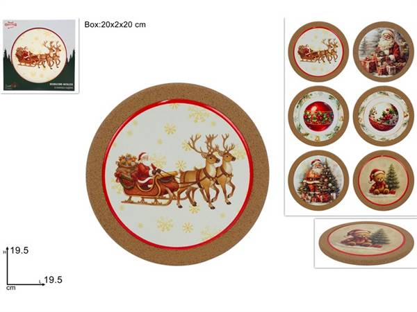 DUE ESSE SOTTOPENTOLA TONDO NATALE 