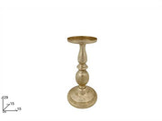 DUE ESSE PORTACANDELA 29CM ORO ANTICHIZZ 