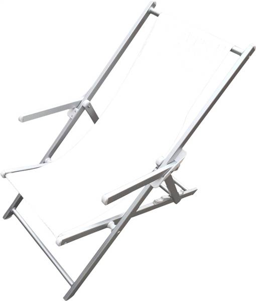 GTR SDRAIO LUX BEACH BIANCO C/STRUTTURA GT048/W