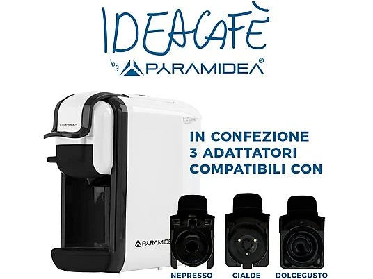 PYRAMIDEA MACCHINA CAFFE BIANCA 1450W