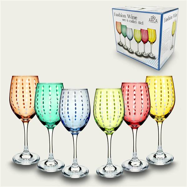 ARCA CALICI 6PZ FASHION 40CL WINE 