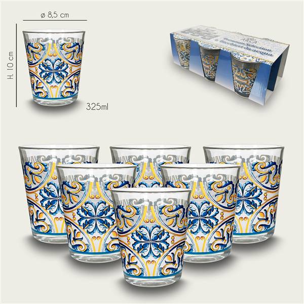 ARCA BICCHIERI 6PZ 30CL VIETRI 