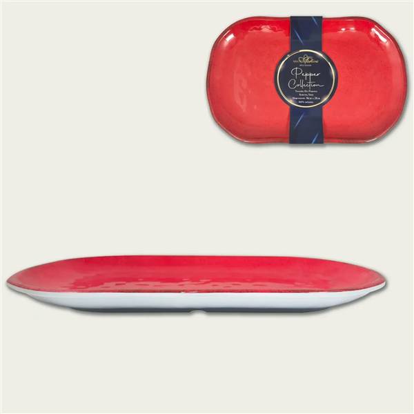 ARCA VASSOIO MEL 30X20X3 RED PEPPER 