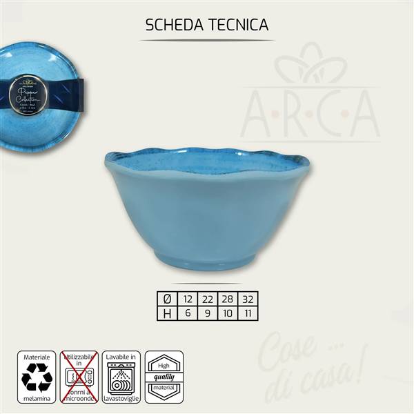 ARCA CIOTOLA MEL CM.12 H.6 RED PEPPER 