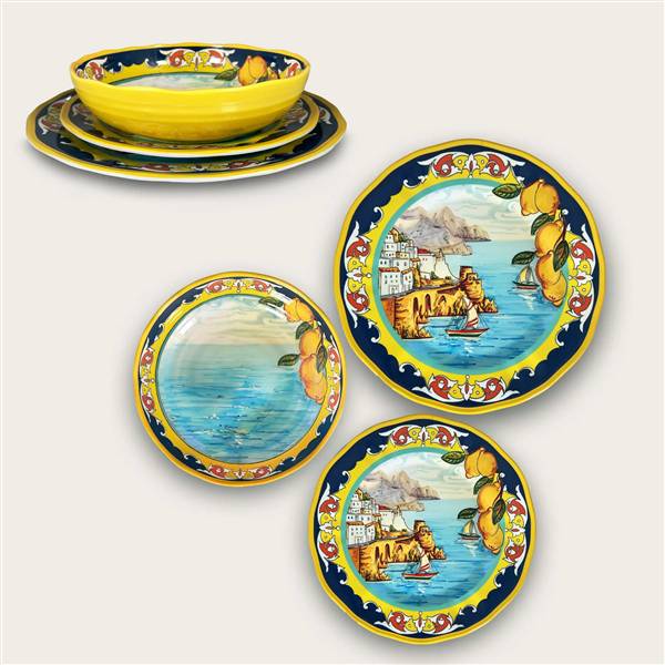 ARCA PIATTO DESSERT CM.22 LA COSTIERA MELAMINA