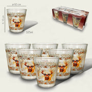 ARCA BICCHIERI 6PZ 30CL CERVO NATALE
